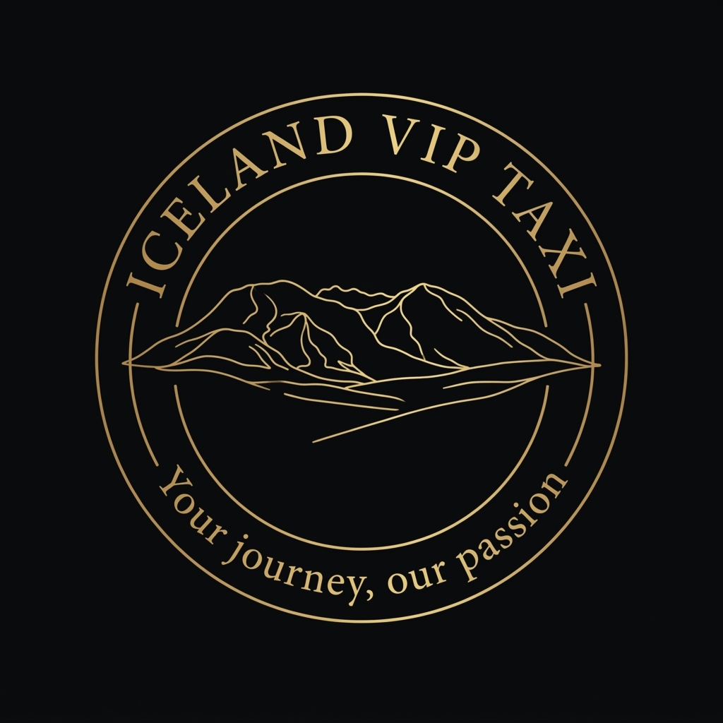 Iceland VIP Taxi signature badge logo